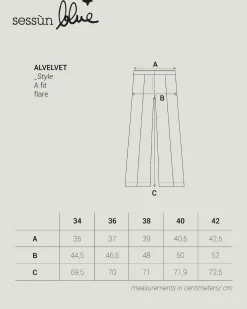 Hosen Sessùn |Alvelvet Black
