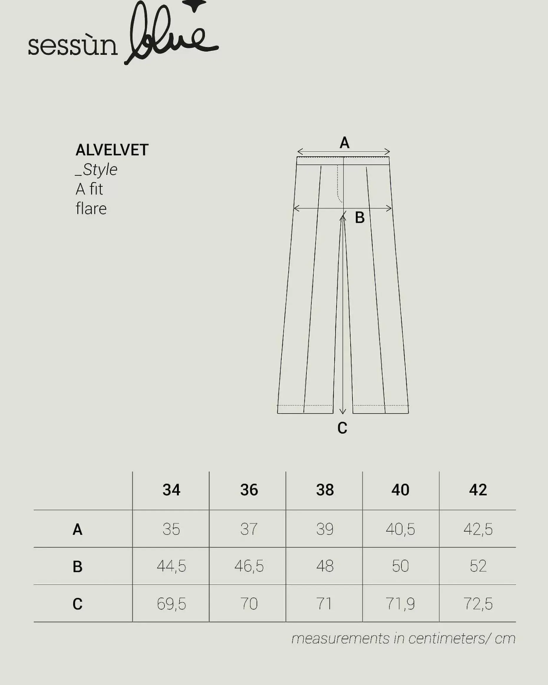 Hosen Sessùn |Alvelvet Black