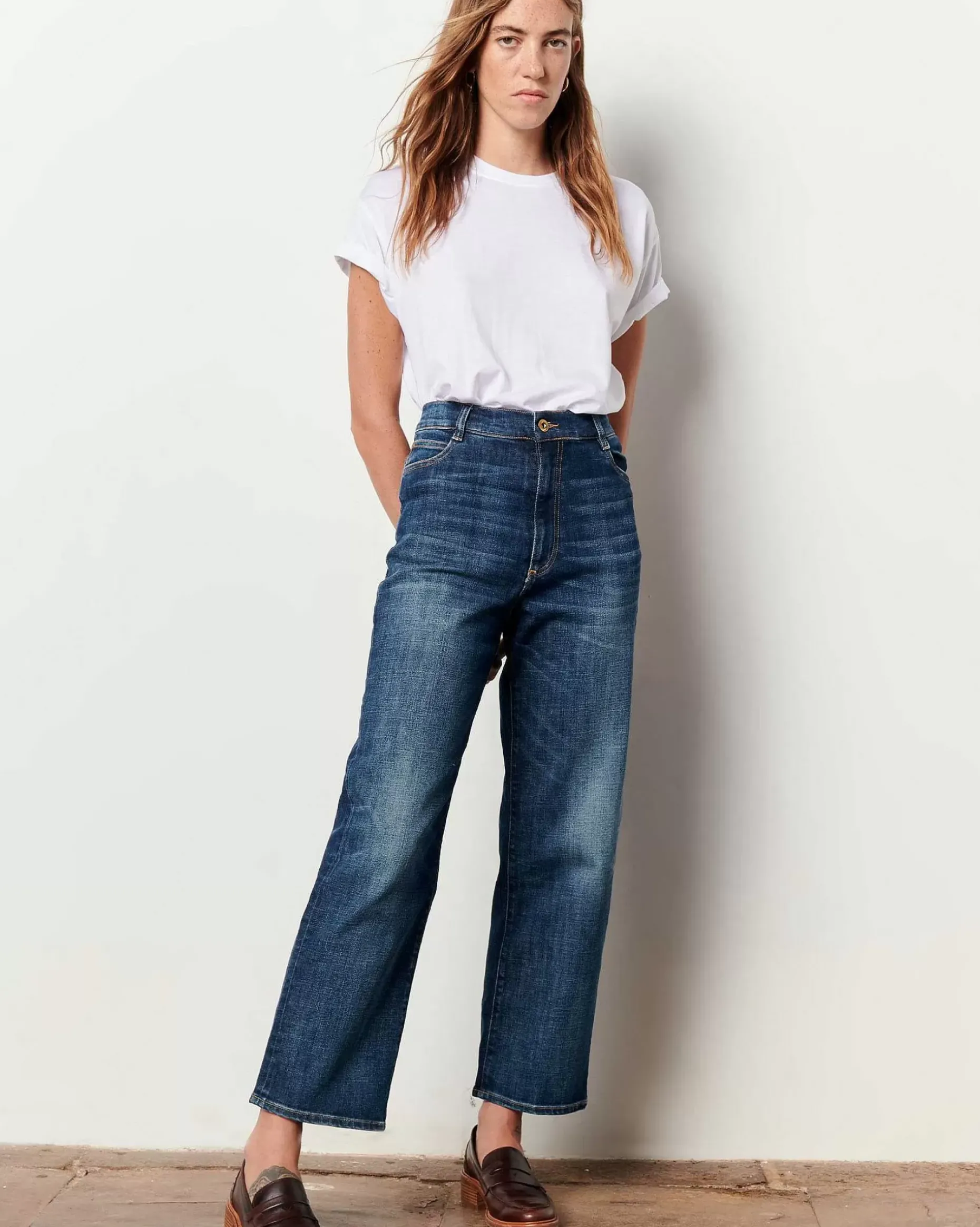 Denim Sessùn |Bay Cruise White