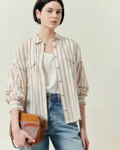 Hemden Und Blusen Sessùn |Botanina Whiblush