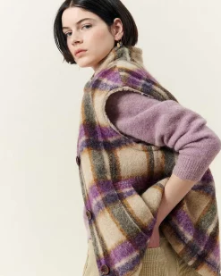 Jacken Sessùn |Castellino Craft Violet