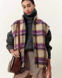 Jacken Sessùn |Castellino Craft Violet