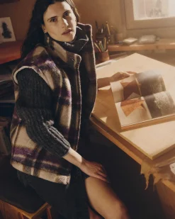 Jacken Sessùn |Castellino Craft Violet