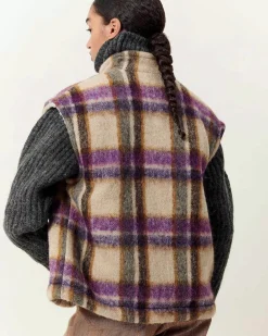 Jacken Sessùn |Castellino Craft Violet