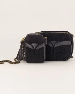 Taschen Sessùn |Divine Velvet Black