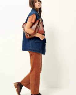 Taschen Sessùn |Farawa Leather Deep Tan