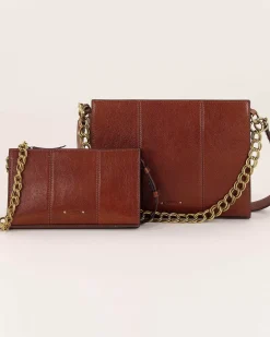 Taschen Sessùn |Farawa Leather Deep Tan