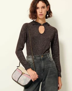 Pullis Und Cardigans Sessùn |Greta Shiny Black