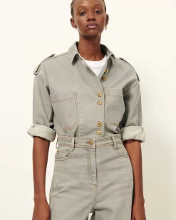 Denim Sessùn |James Shirt Mid Grey