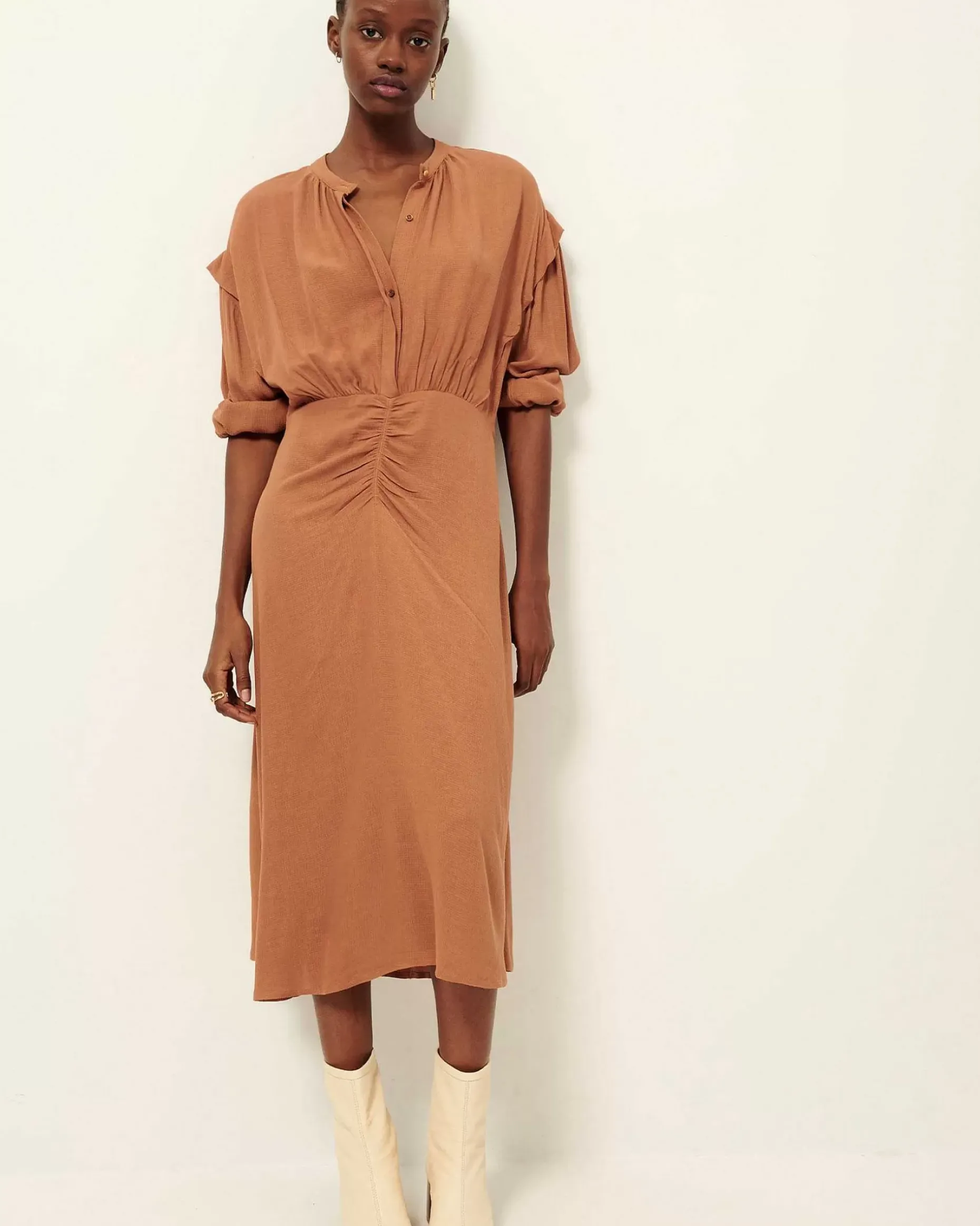 Kleider Sessùn |Lina Mocha Mousse