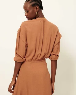 Kleider Sessùn |Lina Mocha Mousse