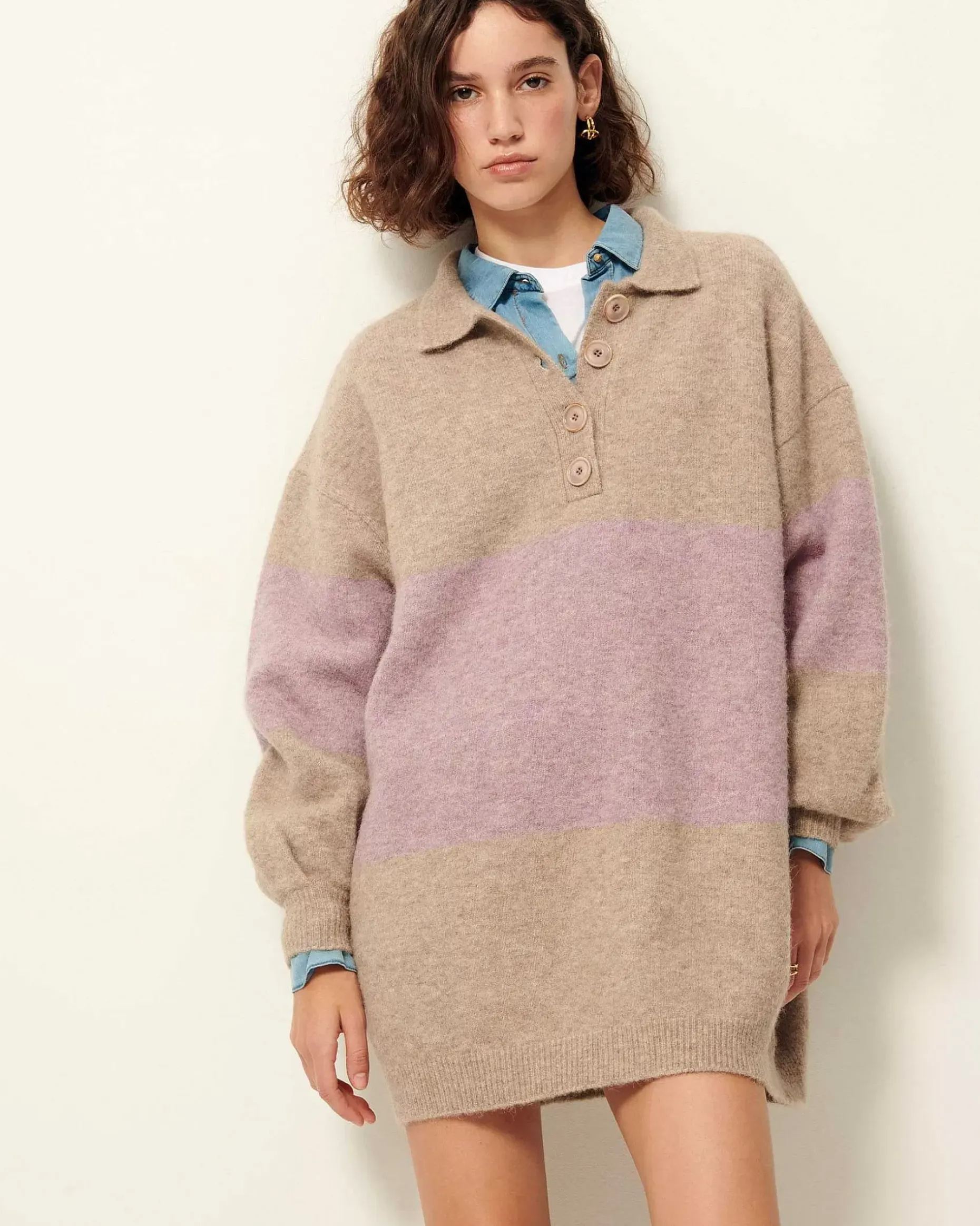 Kleider Sessùn |Linedito Stonemauve