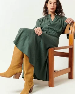 Kleider Sessùn |Luigia Agate Green