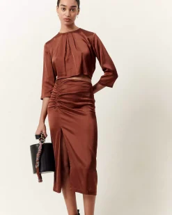 Hemden Und Blusen Sessùn |Noriti Acajou