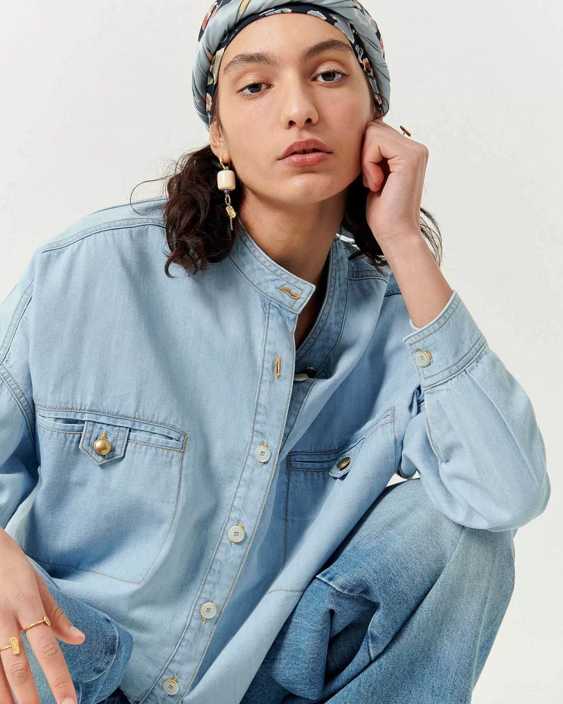 Hemden Und Blusen Sessùn |Orregia Sky