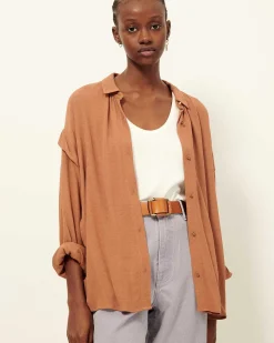 Hemden Und Blusen Sessùn |Pintanora Mocha Mousse