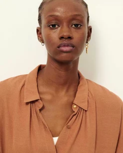 Hemden Und Blusen Sessùn |Pintanora Mocha Mousse