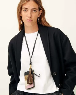 Taschen Sessùn |Savico Purse Black Lilas