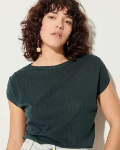 T-Shirts Und Sweatshirts Sessùn |Sixtojacquard Fleur De Sel