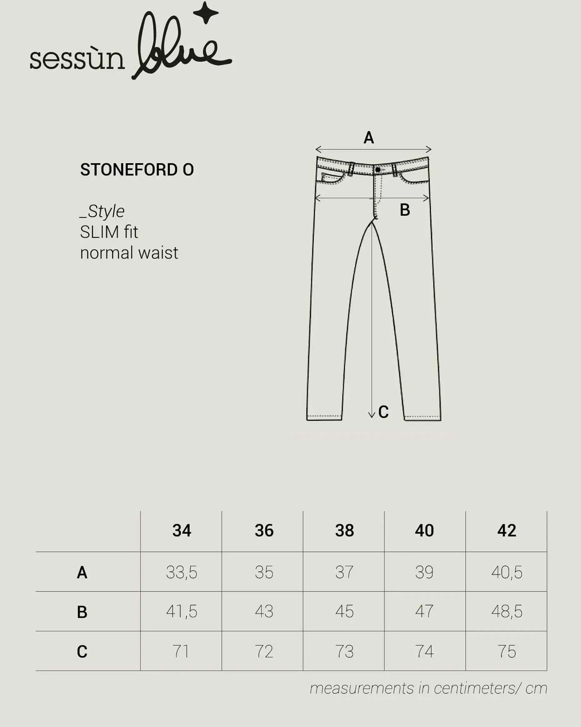 Denim Sessùn |Stoneford O Authentic Blue