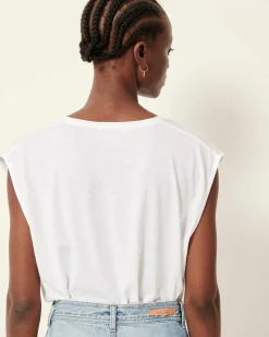 T-Shirts Und Sweatshirts Sessùn |The V Optical White