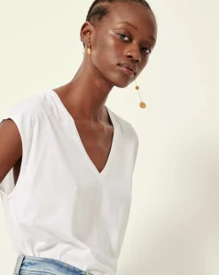 T-Shirts Und Sweatshirts Sessùn |The V Optical White