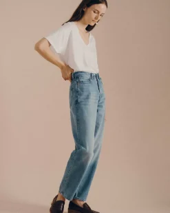 T-Shirts Und Sweatshirts Sessùn |The V Optical White